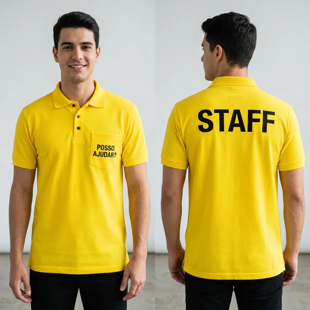 Camisas de Staff Posso Ajudar